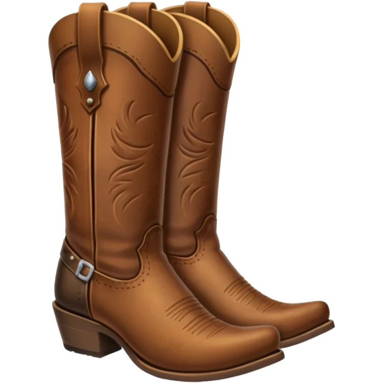 Cowboy boot emoji
