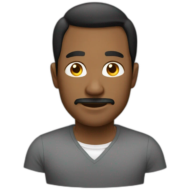A man do trading emoji