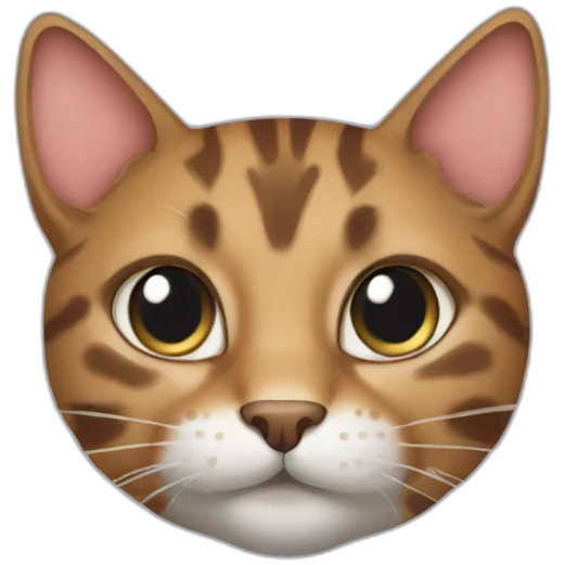 blotched tabby cat emoji