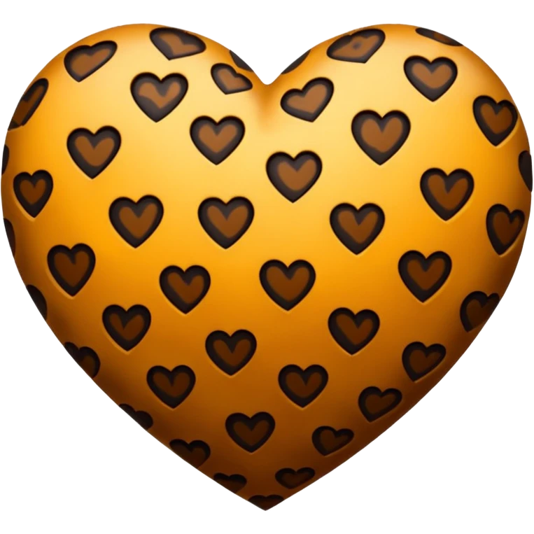 Cuore leopardato emoji