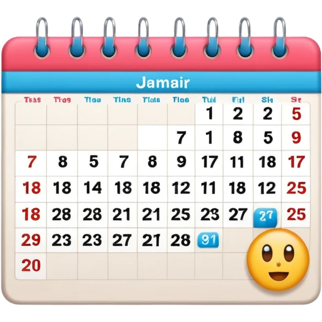 calendar emoji