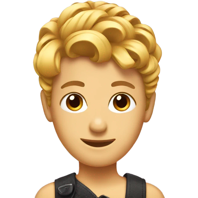 Hair styler emoji