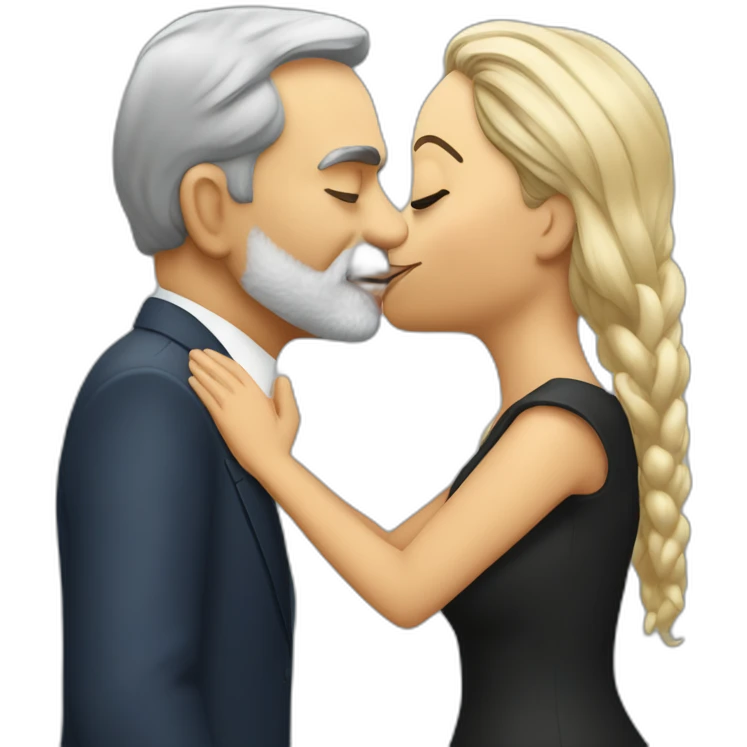 Lula kissing bolsaonaro emoji