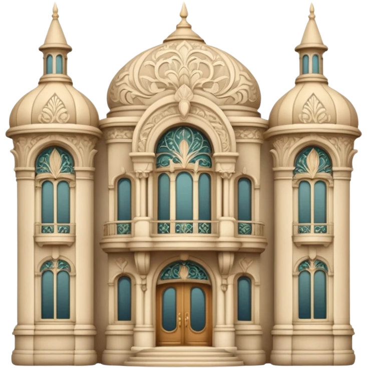 art nouveau palace emoji