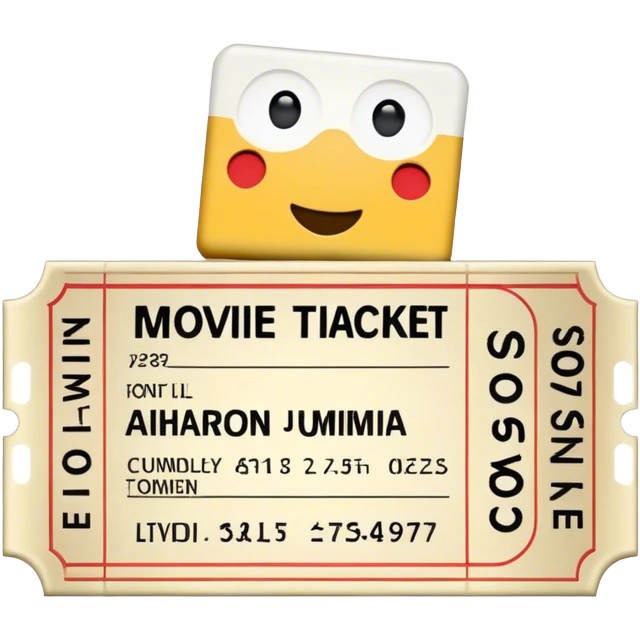 ticket  emoji