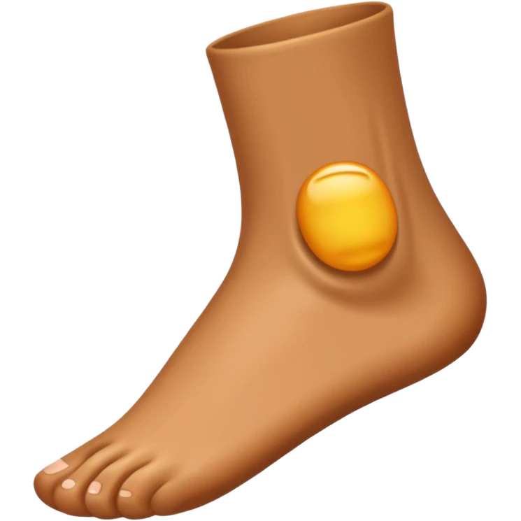 creami un emoji di una caviglia emoji