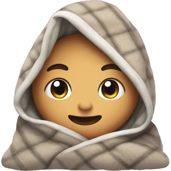 Cute blanket  emoji