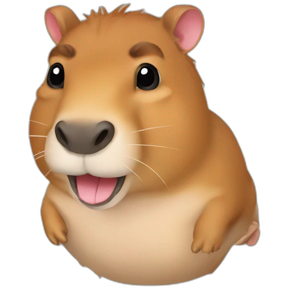 capybara italian pinched fingers emoji