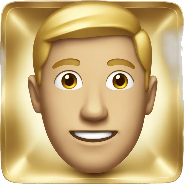 Gloden plate  emoji