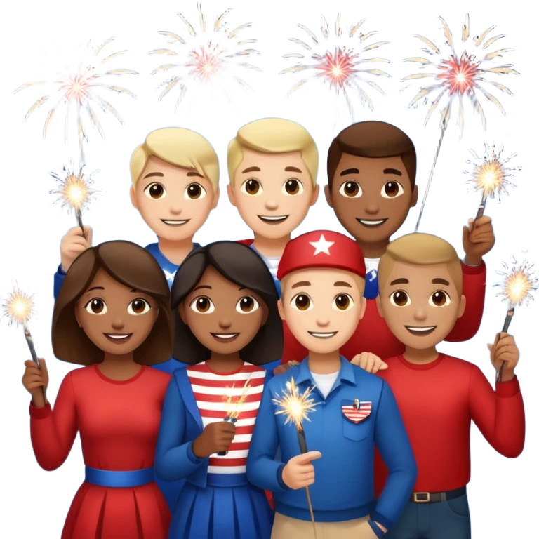 4th of july emoji