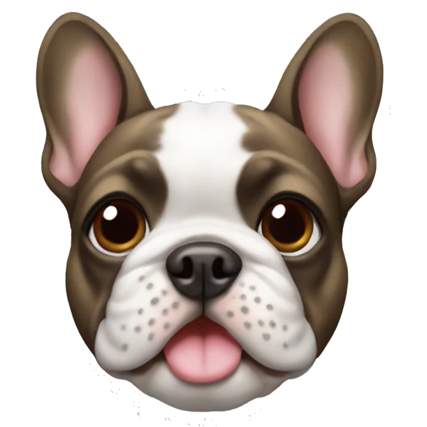 Frenchie dog emoji