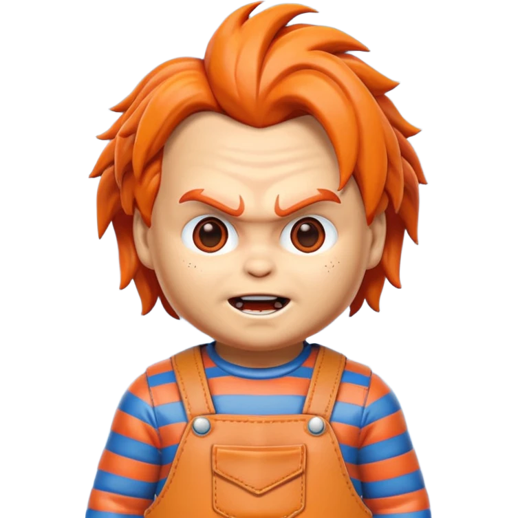 Un emojin de chuky emoji