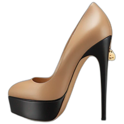 VALENTINO Tan-go PLATFORM PUMP black emoji