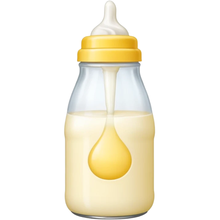 baby Milk bottle yellow emoji