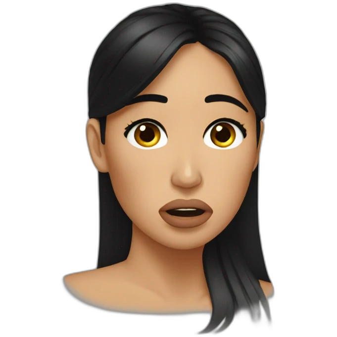 Kim kardashian crying emoji