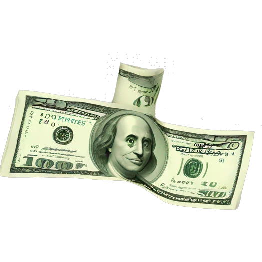 10 dollars cash emoji