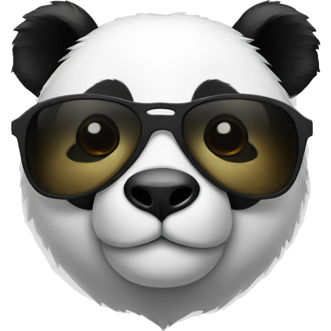panda with sunglasses emoji