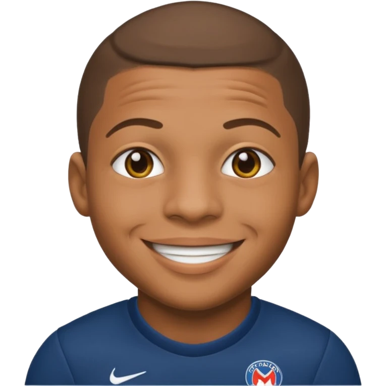 Fait moi un emojis de mbappe emoji