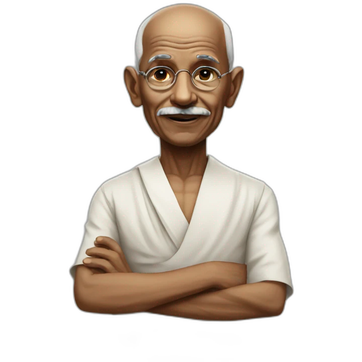 Ghandi emoji