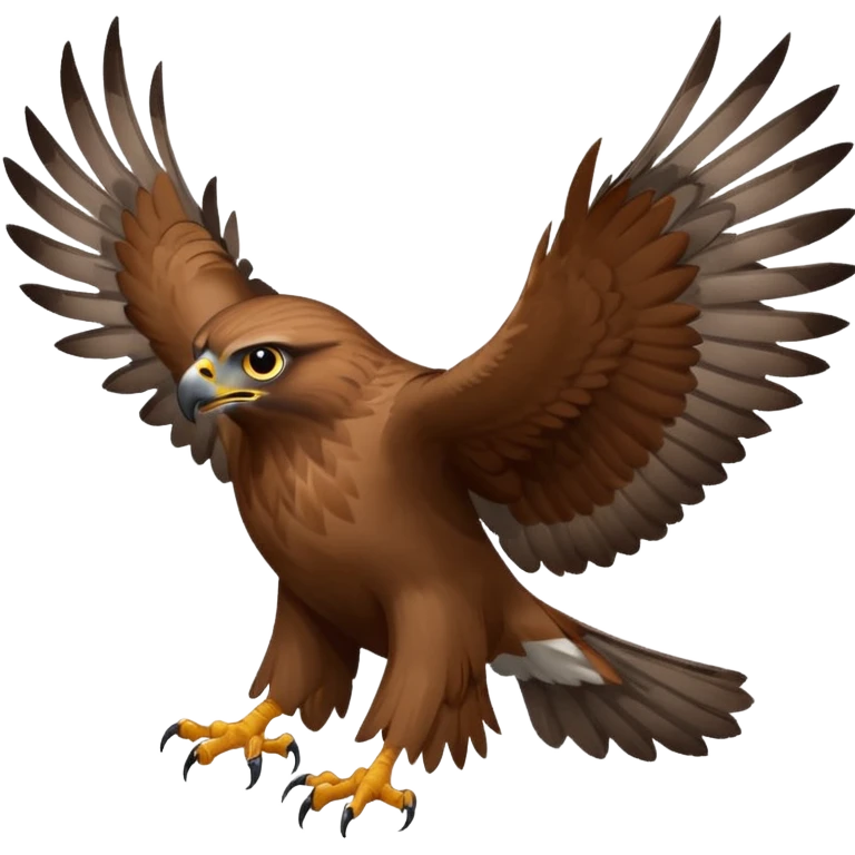 Hawk getting cat emoji