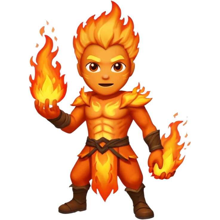 fire elemental man emoji