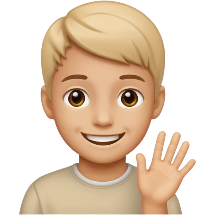 The 67 kid saying 67 emoji