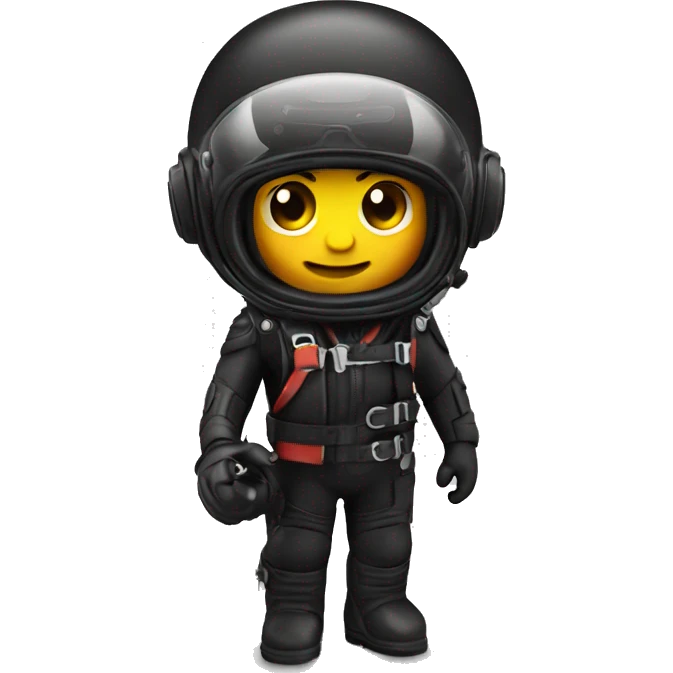 Harley motorcycle rider scuba diver emoji