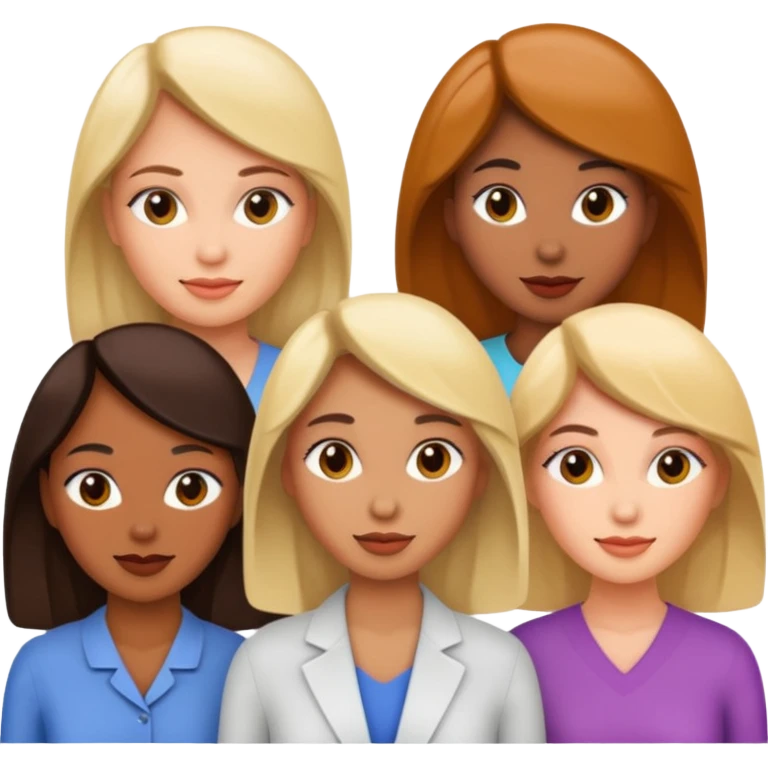 Four women emoji