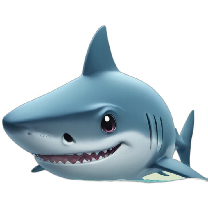 shark meeting emoji