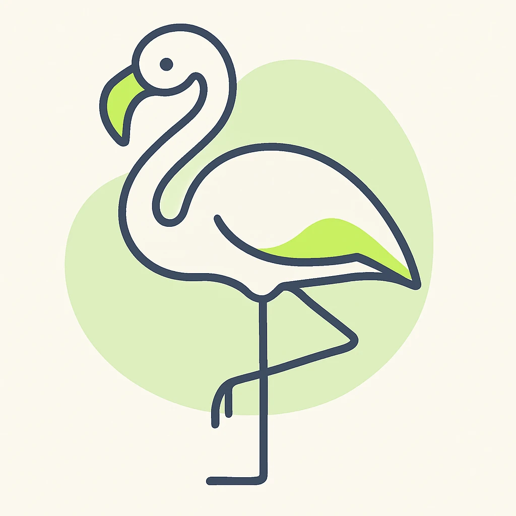 flamingo emoji