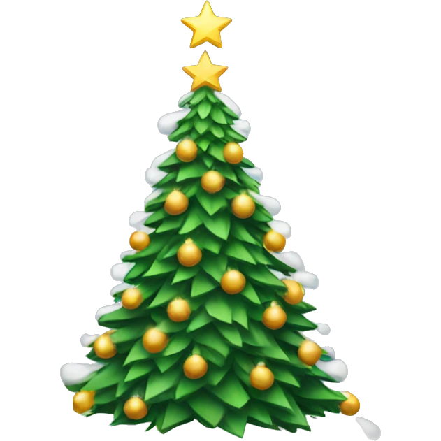 Christmas tree emoji