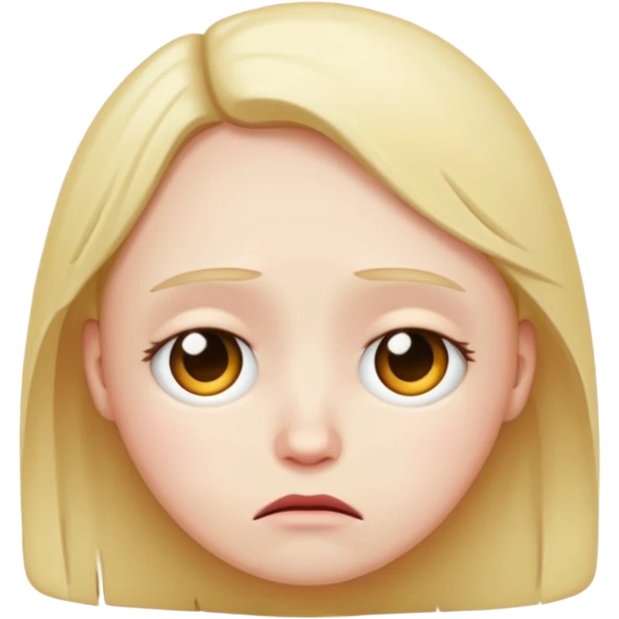 fake sad emoji