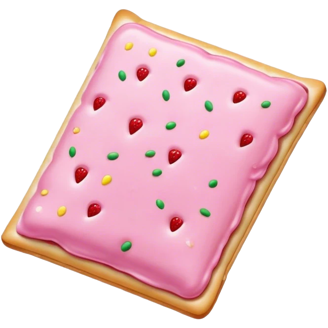 strawberry Pop-Tart emoji