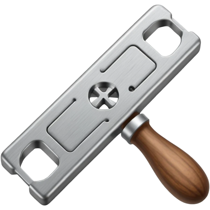 Metal walnut cracker tool emoji