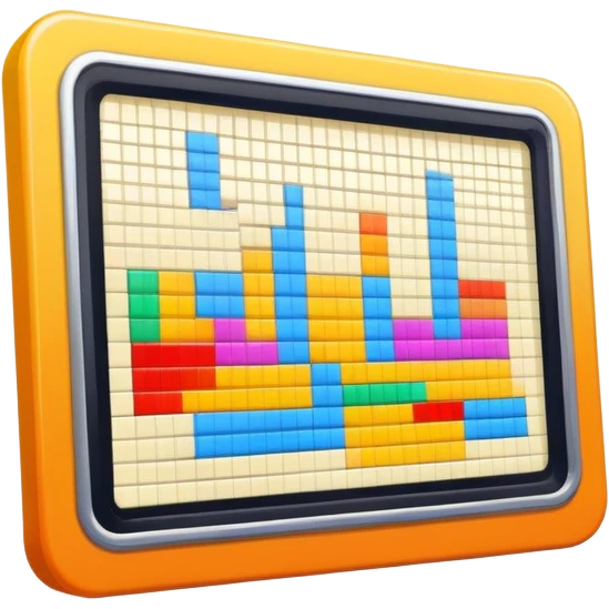 A simple logo for a video image board from the 2000s emoji