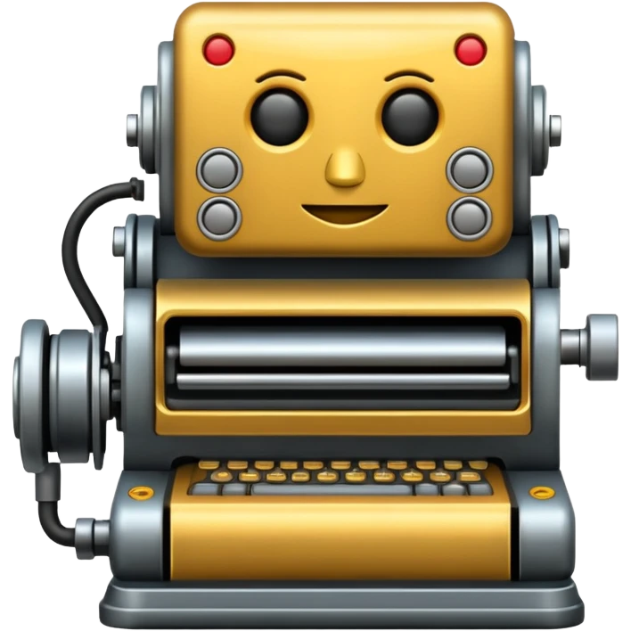 create a class machine emoji emoji
