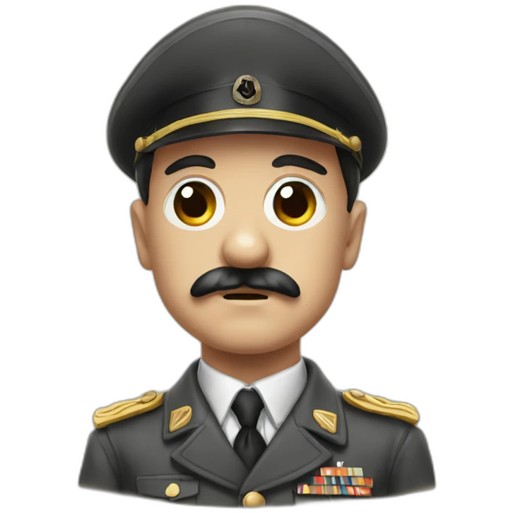 hitler looking at the camera emoji