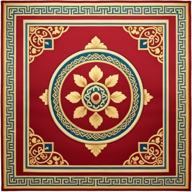 Tapis de prière emoji