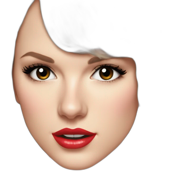 taylor-swift-selfie-milk-on-face-dripping emoji