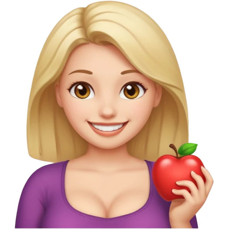 girl with big naked boobs emoji