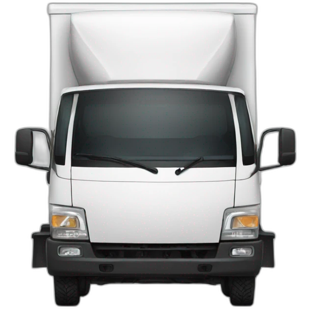 Light commercial vehicle back emoji