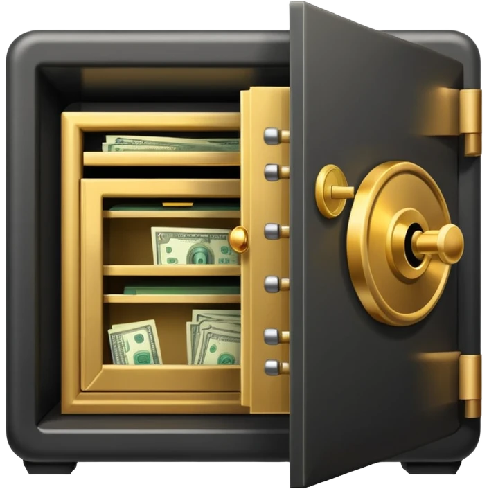 open filled cash money wifi vault emoji