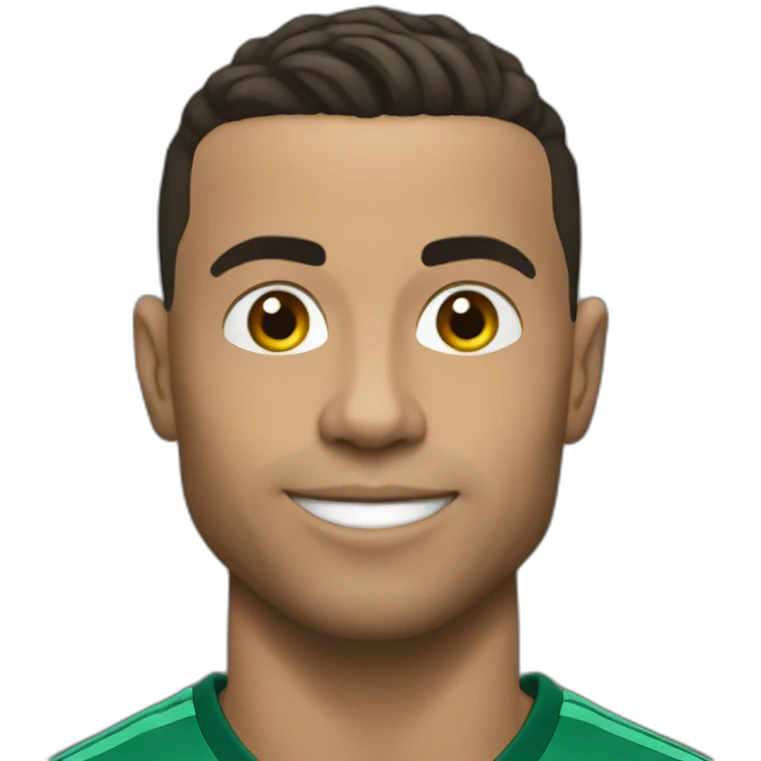 Ronaldo showing name Hemant emoji