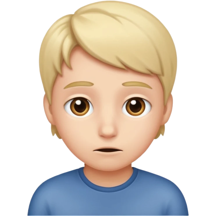 Shy emoji