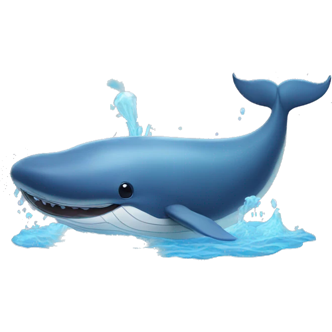 Spouting Whale emoji