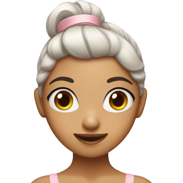 Cute ballerina  emoji