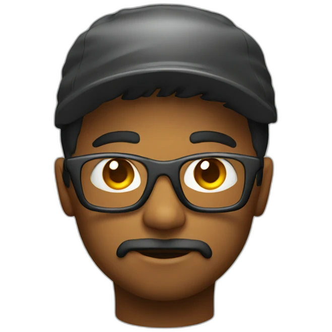 Photographer with camera emoji