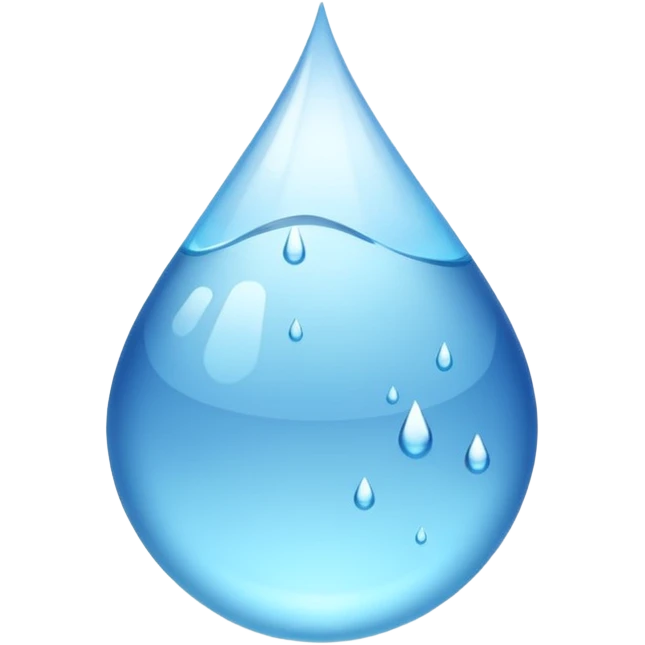 glass spilling water emoji