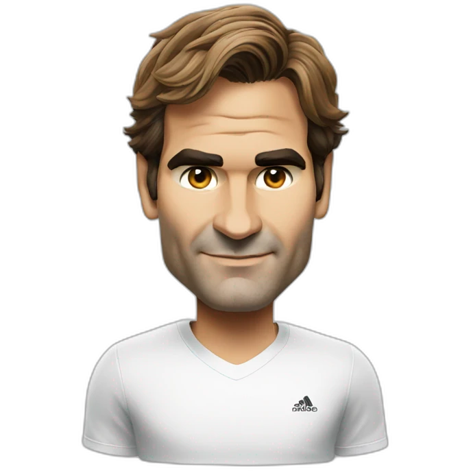 Roger Federer emoji