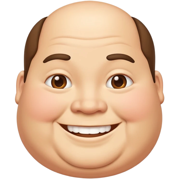 a person fat emoji
